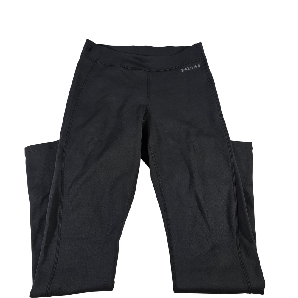 Under Armour ColdGear Base 4.0 Leggings Womens Small Black 1343323 Thermal Pants